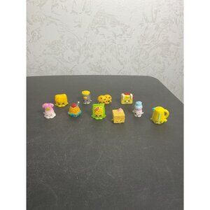 Assorted Shopkins Mini Figures Collection Lot of 10